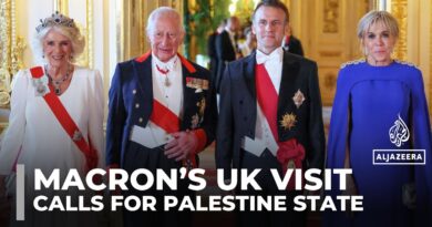 France’s Macron begins UK state visit, calls for support on Gaza, Ukraine