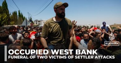 Funeral held for Palestinian-American killed in West Bank settler violence