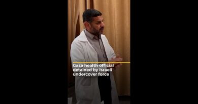Gaza health official detained by Israeli undercover force