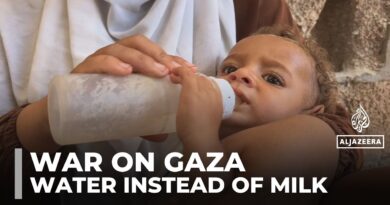 Gaza mothers forced to give babies water as milk and formula run out
