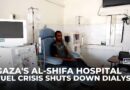 Gaza’s al-Shifa Hospital crippled by fuel crisis; dialysis patients face deadly wait