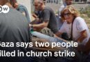 Gaza’s only Catholic Church damaged by Israeli strike, says Gaza’s civil defence agency | DW News
