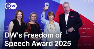 Georgian journalist Tamar Kintsurashvili wins Freedom of Speech Award | DW News