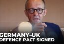 Germany and UK seal historic defence pact
