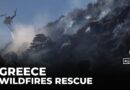 Greece wildfires force mass evacuations, volunteers lead rescue efforts