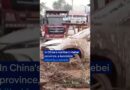 Heavy rain triggers floods and landslides in China | DW News