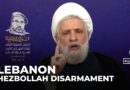 Hezbollah rejects calls to disarm, says Israel must stop attacking Lebanon