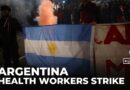 Hospital workers in Argentina strike over government underfunding