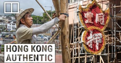 How bamboo scaffolding helped build Hong Kong and still holds up its spirit