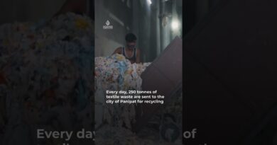 Indian workers risk their lives for a lucrative textile recycling industry | 101 East #shorts