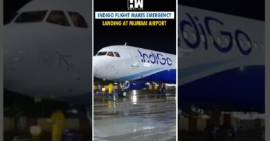 IndiGo flight made an emergency landing in Mumbai due to suspected engine failure on Wednesday night
