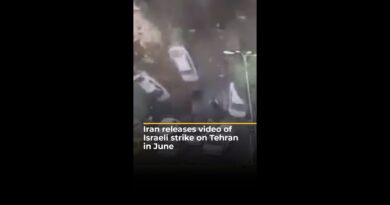 Iran releases video of Israeli strike on Tehran in June | AJ #shorts