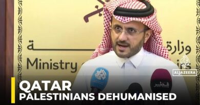 ‘Israel does not view Palestinians as humans’: Qatar