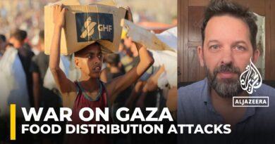 Israel kills nearly 600 Palestinians at aid centres