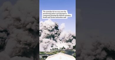 Israeli Airstrikes Hit Syria’s Capital