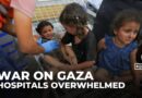 Israeli attacks in Gaza City leave hospitals overwhelmed, dozens of children injured
