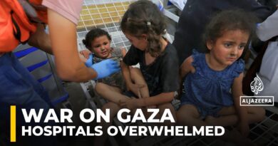 Israeli attacks in Gaza City leave hospitals overwhelmed, dozens of children injured