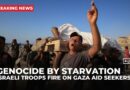 Israeli fire kills dozens of Palestinians as they queue for aid across famine-hit Gaza Strip