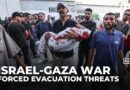 Israeli overnight strikes kill at least six in Gaza as army issues forced evacuation threat