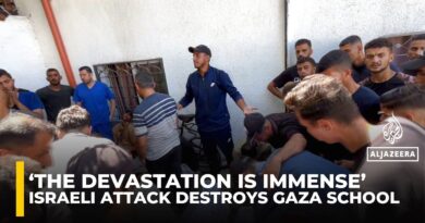 Israeli strike destroys UN school sheltering displaced in Gaza City, kills six including children