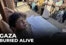 Israeli strike on home: Palestinians buried in rubble in Gaza city