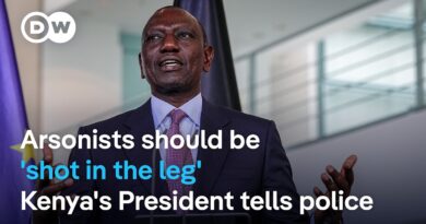 Kenya’s President tells police to shoot looters, arsonists ‘in the leg’ to curb protests | DW News
