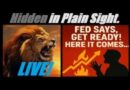 LIVE! The Fed Says…. GET READY! HERE IT COMES. Bond Market INFLATION Red Flare. Mannarino