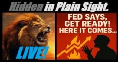 LIVE! The Fed Says…. GET READY! HERE IT COMES. Bond Market INFLATION Red Flare. Mannarino