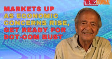MARKETS UP AS ECONOMIC CONCERNS RISE, GET READY FOR DOT-COM BUST