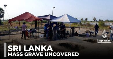Mass grave in northern Sri Lanka reignites calls for justice over civil war disappearances