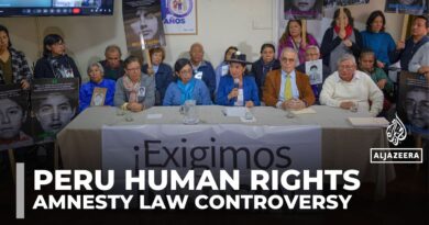 New amnesty law for human rights abuses in Peru prompts fury, action