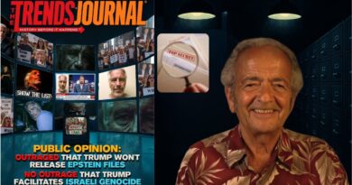 OUTRAGE OVER TRUMP NOT RELEASING EPSTEIN FILES, NO OUTRAGE THAT HE FACILITATES ISRAELI GENOCIDE