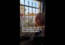 Palestinian woman watches Israel demolish home in occupied West Bank | AJ#shorts