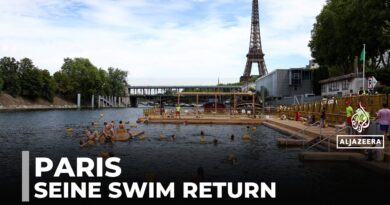 Paris opens Seine for swimming after 100 years