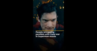 People are seeing parallels with Gaza war in Superman movie | AJ#shorts