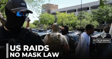 Proposed US bill seeks to ban ICE agents from wearing masks during raids
