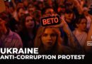 Protesters in Ukraine denounce law curbing anticorruption agencies