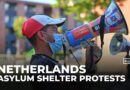 Protests erupt over new asylum-seeker centre in the Netherlands