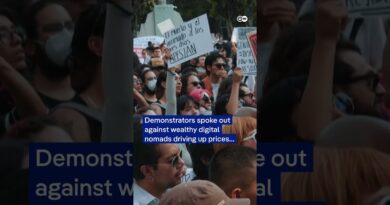 Protests in Mexico City against gentrification, rising rent prices and digital nomads | DW News