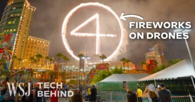 Pyro Drone Shows: The Future of July 4th Fireworks? | WSJ Tech Behind