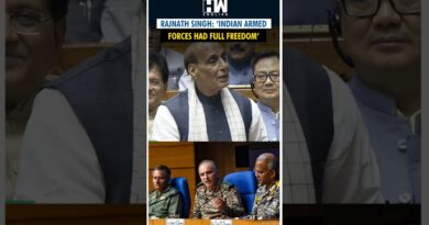Rajnath Singh says that the armed forces were given full freedom to choose targets during Op Sindoor