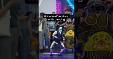 Robot malfunctions while dancing