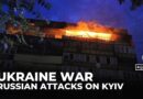 Russia fired large barrage of drones and missiles on Ukraine’s Kyiv, killing two people