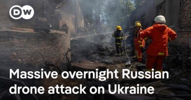 Russia floods Ukrainian skies with over 620 missiles and drones in large overnight attack | DW News