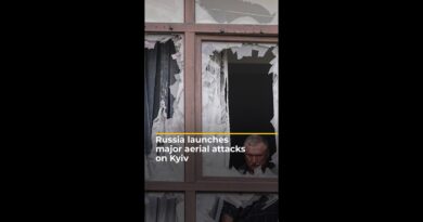 Russia launches major aerial attacks on Kyiv | #ajshorts