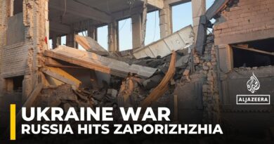 Russia’s overnight air strikes hit a prison in Ukraine’s Zaporizhzhia, at least 17 killed