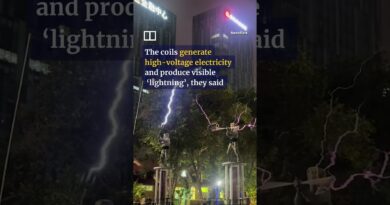 Shocking ‘electric dance’ in China sparks wonder and concern online #shorts