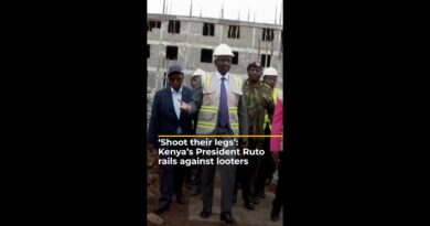 ‘Shoot their legs’: Kenya’s President Ruto rails against looters | AJ #shorts