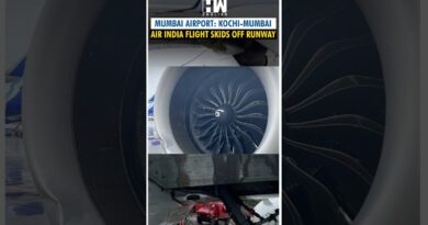 #Shorts | Air India flight from Kochi to Mumbai skids off the runway while landing at Mumbai Airport