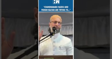 #Shorts | Asaduddin Owaisi Hits Out At Chandrababu Naidu and Pawan Kalyan